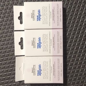 3*45g Daily Concepts Multi-Functional Soap Sponge Mother of Pearl